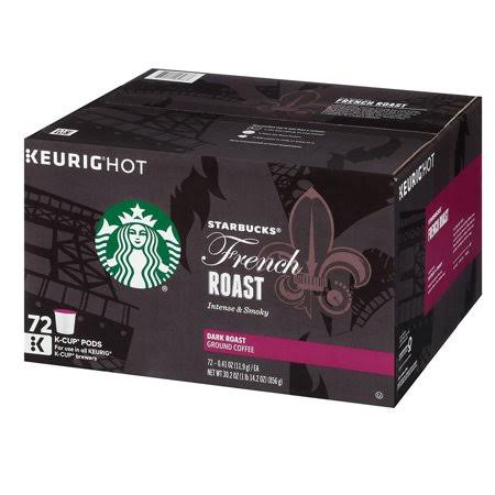 Starbucks French Roast K-Cup Coffee Pods, 72 Count