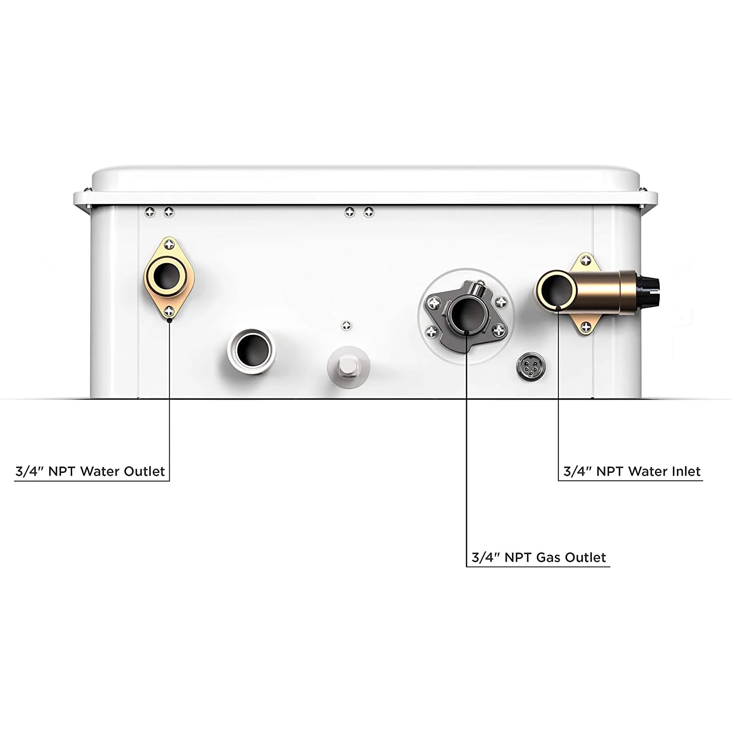 Eccotemp Systems 45HI-NG 45HI-NG Indoor Natural Gas Tankless Water Heater