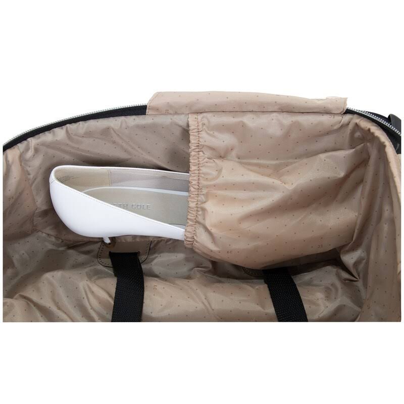 Kenneth Cole Reaction Chelsea 17x22 Chevron Quilted 4-Wheel Spinner Underseater 14.1x22 Laptop Carry-On Suitcase - Olive