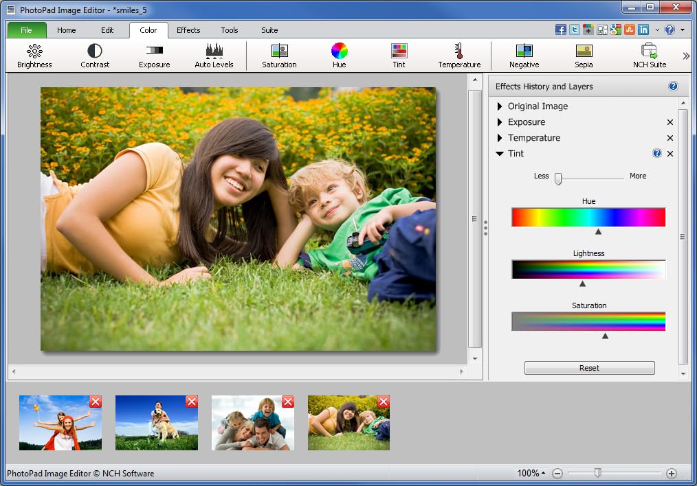 PhotoPad Photo Editing Software - Edit, Crop, Rotate, Touch-up or Apply Effects [Download] Pack of 2