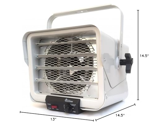Dr. Heater DR966 240-volt Hardwired Shop Garage Commercial Heater, 3000-watt/6000-watt, DR966 240V