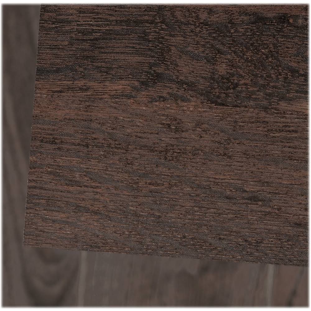 Sauder Carson Forge Panel TV Stand, Coffee Oak