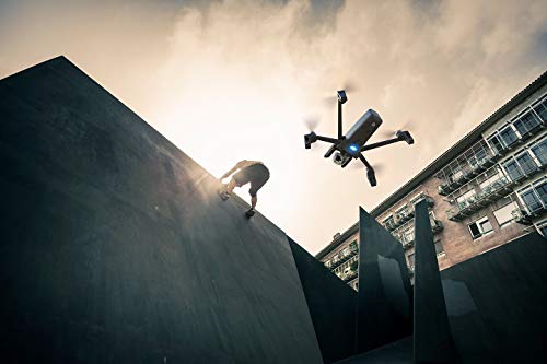 Parrot PF728000 ANAFI Drone, Foldable Quadcopter Drone with 4K HDR Camera, Compact, Silent & Autonomous, Realize your shots with a 180° vertical swivel camera, Dark Grey