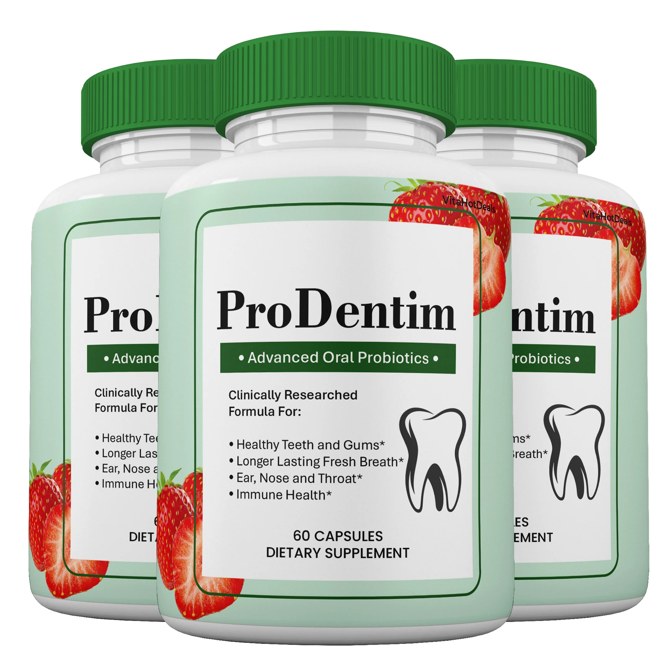 ProDentim for Gums and Teeth capsules (3 Pack) - Kansas Nuitrition - HNZSDS