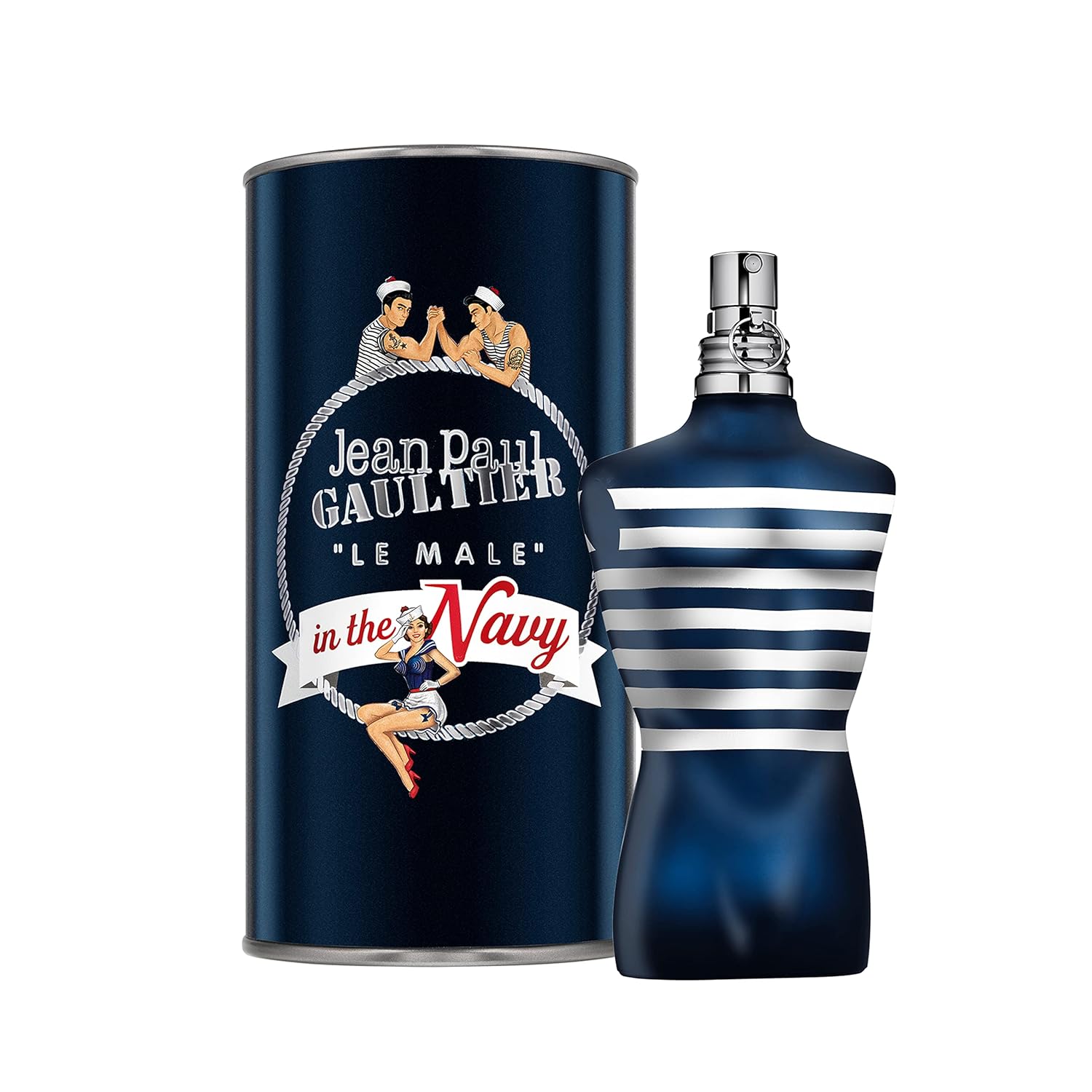 Jean Paul Gaultier Le Male in The Navy for Men 4.2 oz Eau de Toilette Spray
