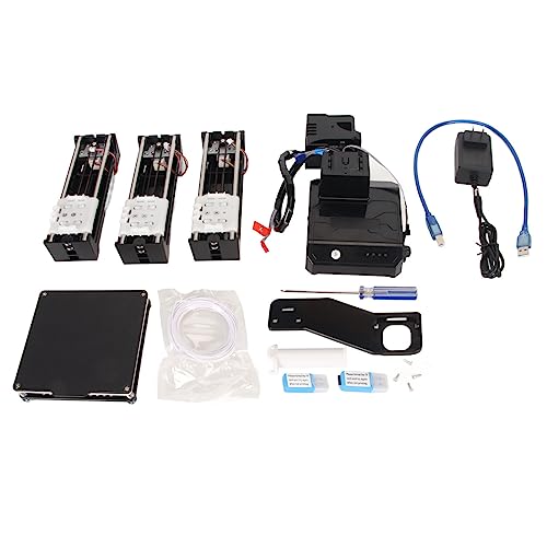 FDM Mini 3D Printer, High Accuracy Improve Spatial Imagination 3D Printer, Quick Assembly Mini 3D Printer for Beginners for Household