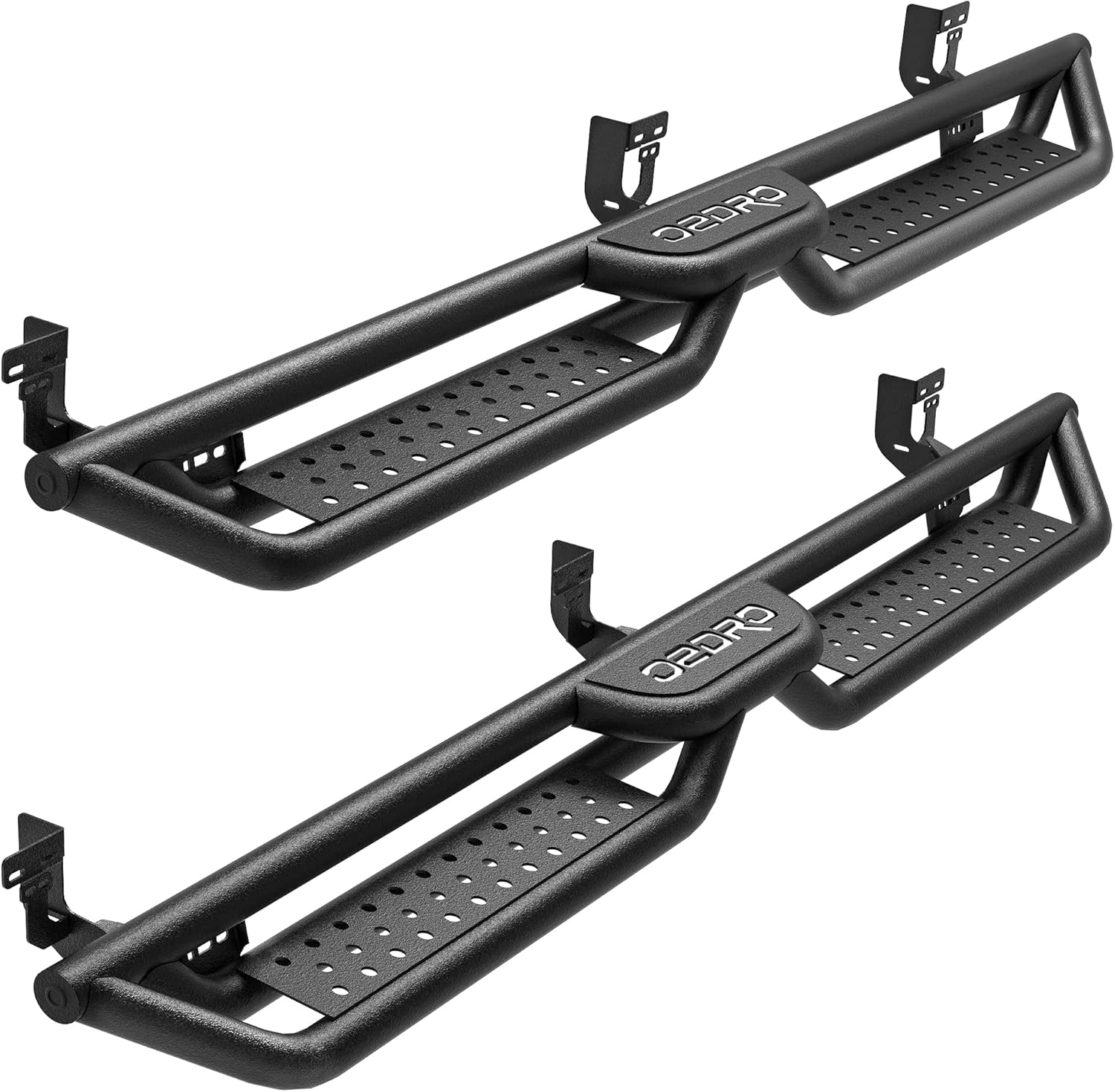 OEDRO 6 Inch Running Boards Compatible with 2005-2022 Toyota Tacoma Double Cab, Bolt-on Side Steps Steel Nerf Bars