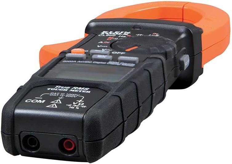 Klein Tools CL900 Digital Clamp Meter, Auto Ranging TRMS, AC/DC Voltage/Current, 2000A, LoZ , Continuity, Frequency, NCVT, Temp, More, 1000V