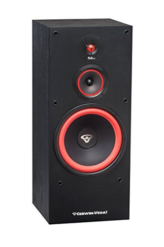 Cerwin Vega SL-15 15" 3-Way Floor Speaker - 15" woofer, 5 1/4" Mid Driver, 1" Soft Dome Tweeter. Bigger cabinet delivers bigger bass.3-Way Floor Tower Speaker