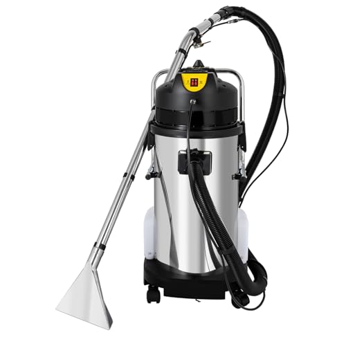 BAIODNB 1000W/2kW Commercial Carpet Cleaner Machine, 360° Carpet Shampoo Machine Rug Cleaner Machine, Industrial Steam Cleaner Deep Steam Cleaner for Hotels, Offices