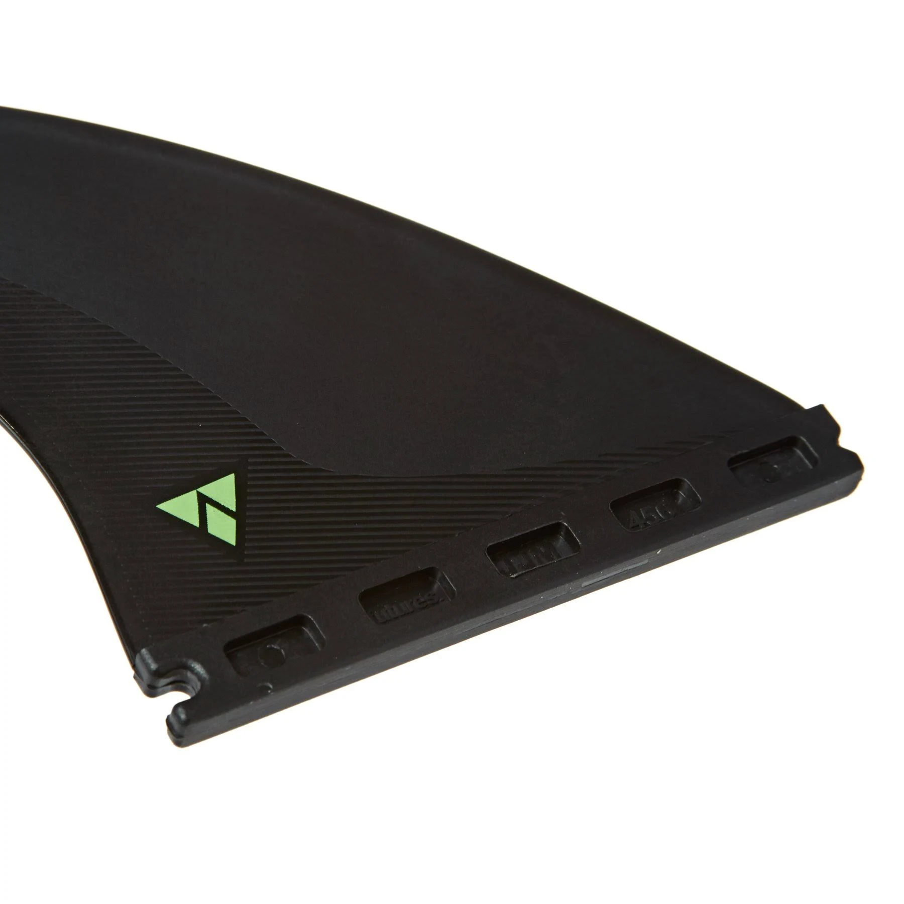 Futures Alpha Thruster Fin Set John John Carbon/Green Medium