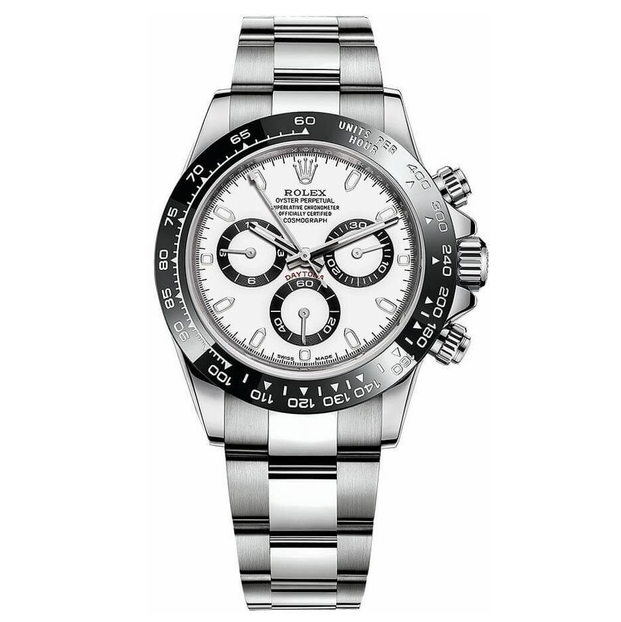 Daytona Siver Classic Panda Black &amp; White Dial 40mm