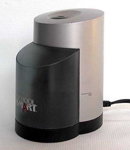 School Smart Vertical Heavy Duty Electric Pencil Sharpener Plus 12 Pack Teaching