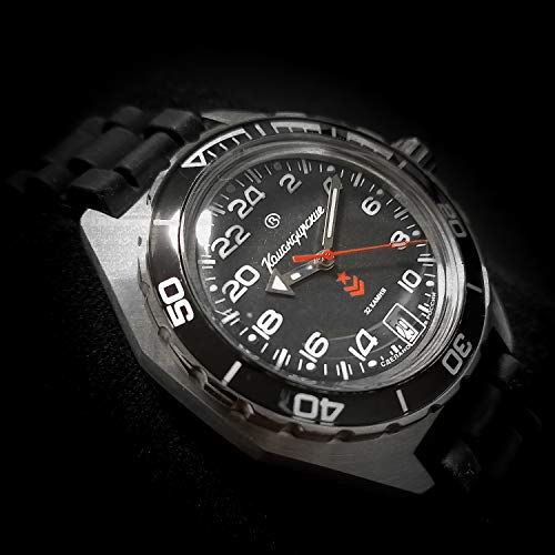 Vostok | Komandirskie 650541 GMT Automatic Mechanical Self-Winding Diver Wrist Watch