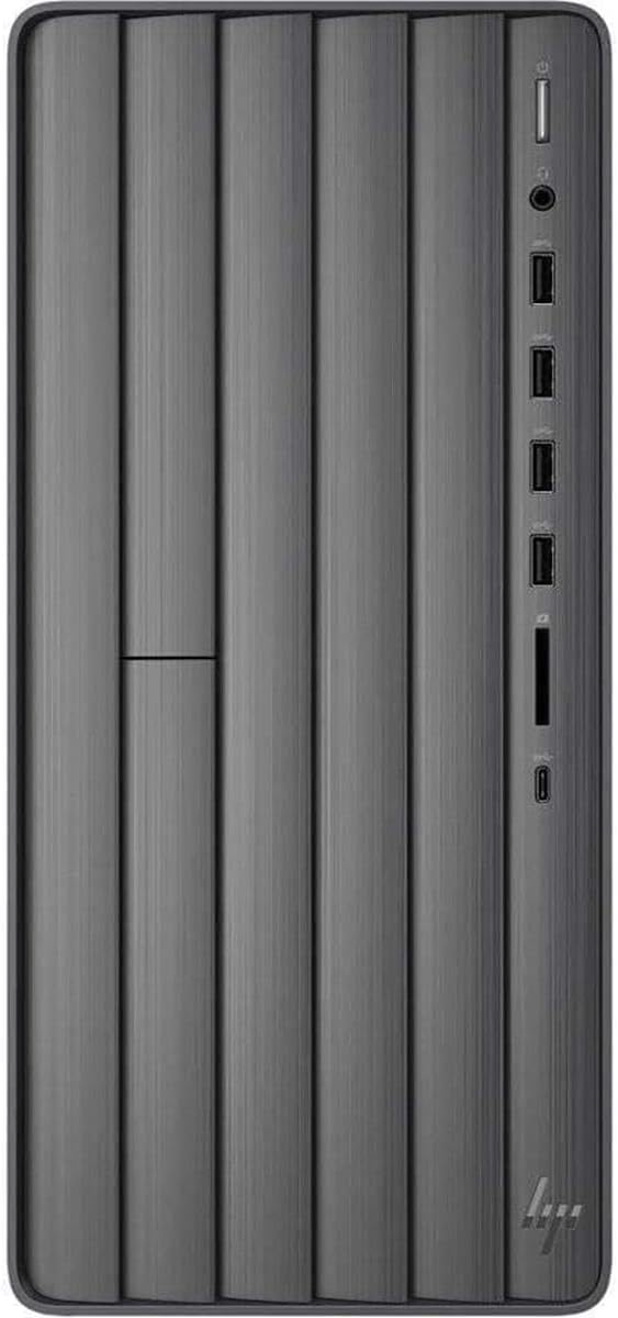 HP Envy TE01-3197c Desktop Computer, Intel Core i7-12700F 2.1GHz, 32GB RAM, 1TB SSD, NVIDIA GeForce GTX 1660 SUPER 6GB, Windows 11 Home, Nightfall Black