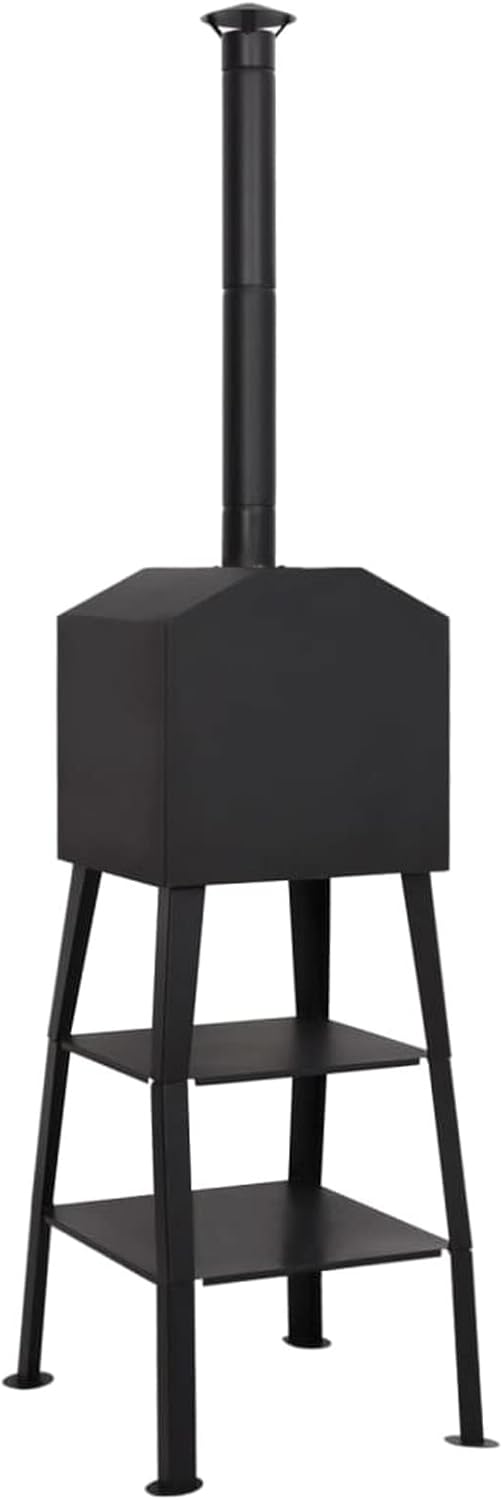 Outdoor Pizza Oven Charcoal Fired with 2 Fireclay Stones WE9927A