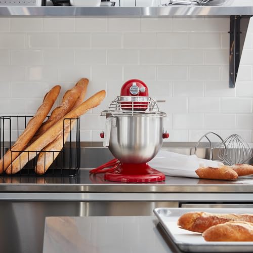 KitchenAid KSM8990CU 8-Quart Commercial Countertop Mixer, 10-Speed, Gear-Driven, Contour Silver