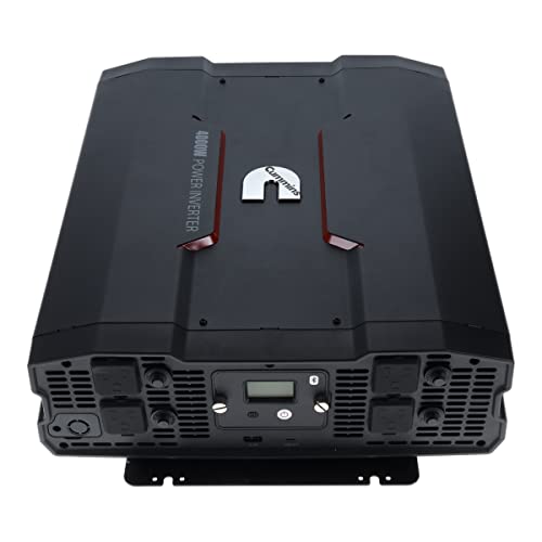 Cummins 5000 Watts Inverter Modified Sine Wave Truck Inverter 12 Volts to 110 Volts Four AC Outlets Two USB Ports (Plus Cable Kit)- CMN5000W - Inverters for Vehicles, Van Life, Camping
