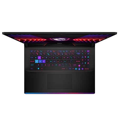 MSI Raider GE78HX 17” 240Hz QHD+ Gaming Laptop: Intel 24-Core i9-14900HX, NVIDIA Geforce RTX 4070, 64GB DDR5, 2TB NVMe SSD, Thunderbolt 4, Cooler Boost 5, Win 11 Home: Black