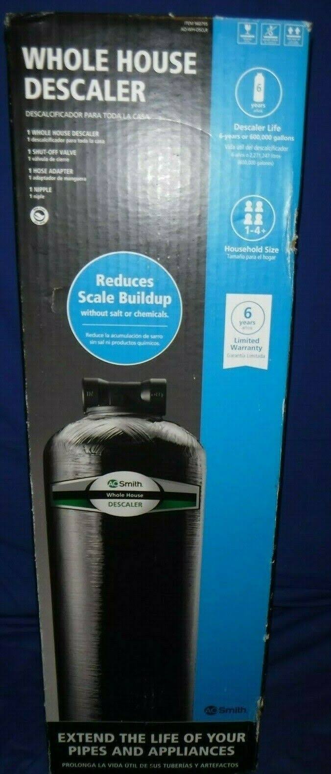 a.o. Smith Whole House Salt-Free Water Descaler | AO-WH-DSCLR