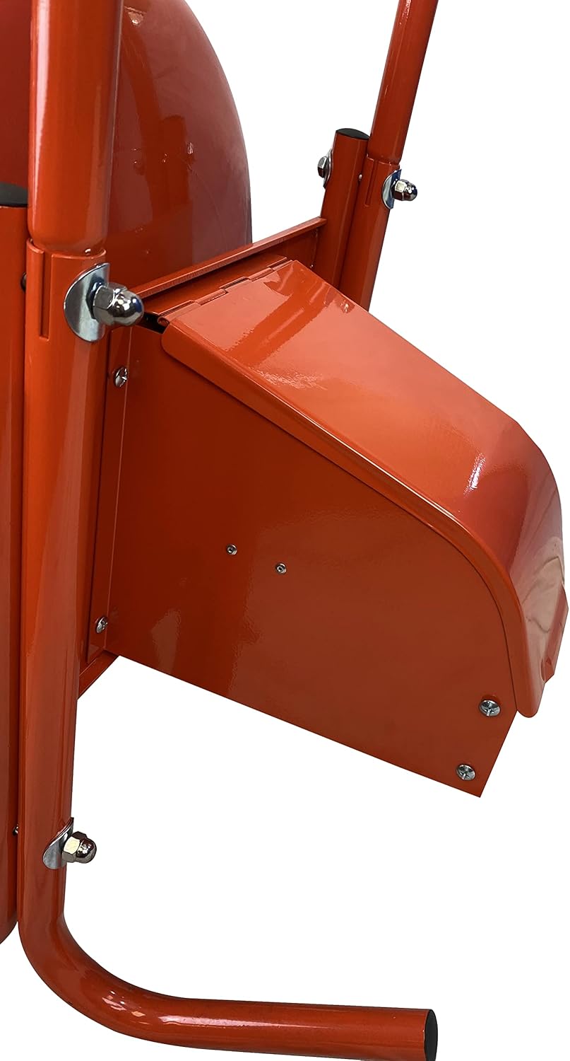 5 Cubic Feet Wheel Barrow Portable Cement Concrete Mixer Rollaway Electric