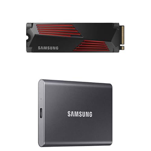 Samsung 990 PRO SSD NVMe M.2 PCIe Gen4, M.2 2280 Internal Solid State Hard Drive, Seq. Read Speeds Up to 7,450 MB/s for High End Computing, Gaming, and Heavy Duty Workstations, MZ-V9P2T0B/AM