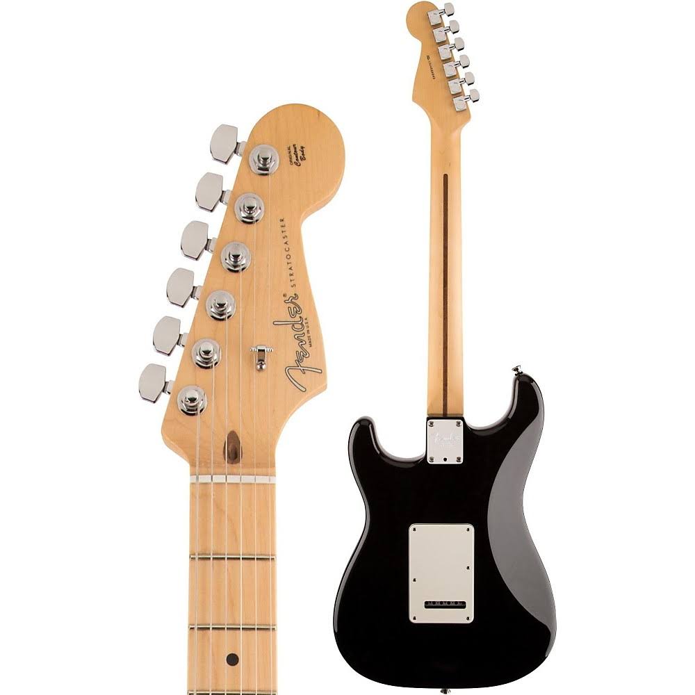 Fender American Standard Stratocaster HSS Shawbucker Maple Black