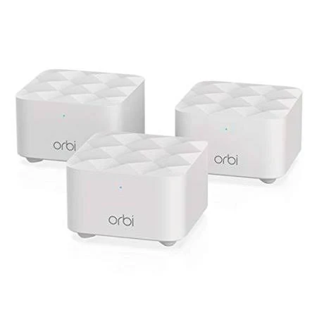 Netgear Orbi Whole Home Mesh Wi-Fi System (RBK13) - Router Replacement Covers Up to 4,500 Square Feet with 1 Router u0026 2 Sate