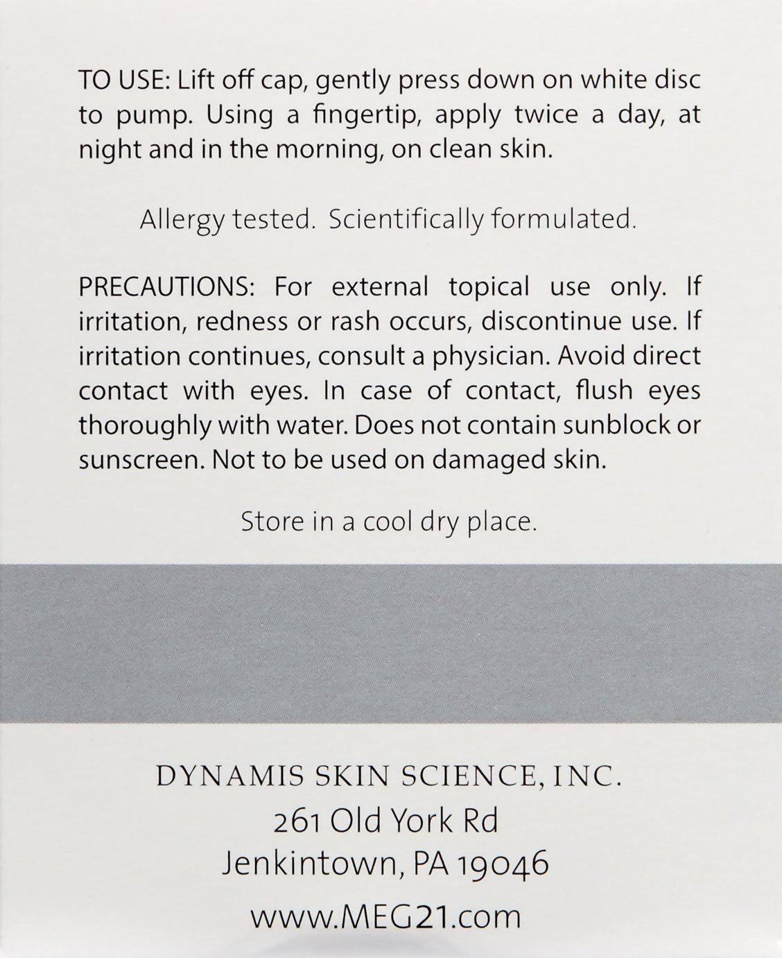 Meg 21 Smooth Radiance Face Treatment 1.7 oz.