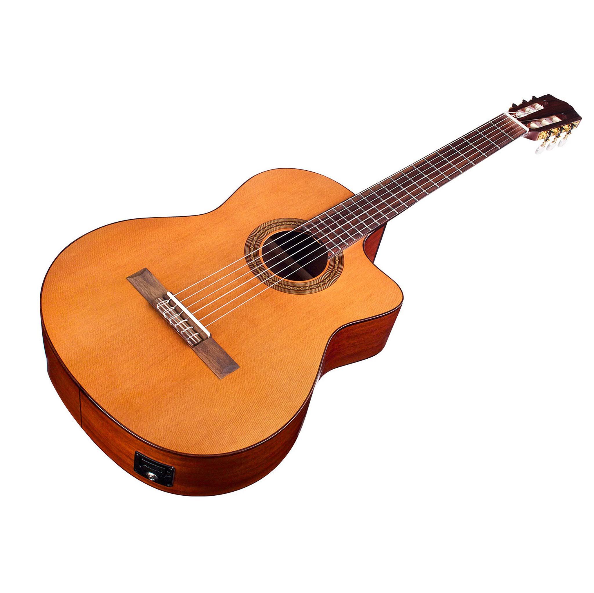 Cordoba Iberia C5CET Thinbody Classical Acoustic Electric Guitar, Cutaway, Natural