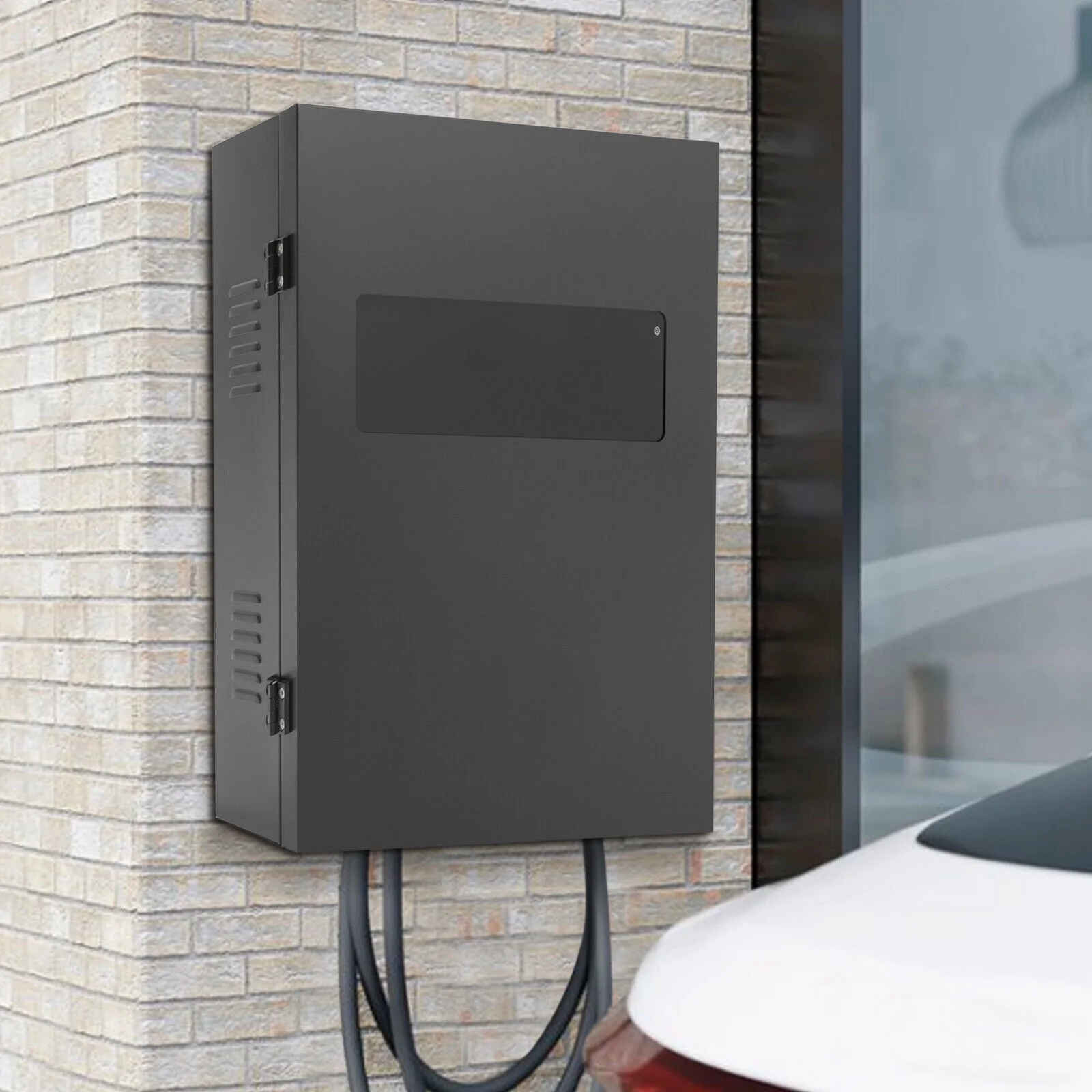 Charging Cable Organizer Wall EV Charger Protective Box,Wall Charger Holder  Box, Charger Station Box