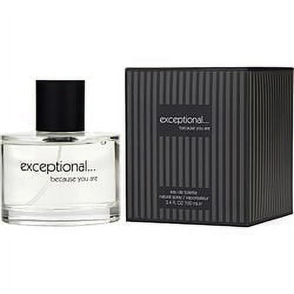 ( PACK 3) EXCEPTIONAL-BECAUSE YOU ARE EDT SPRAY 3.4 OZ By Exceptional Parfums