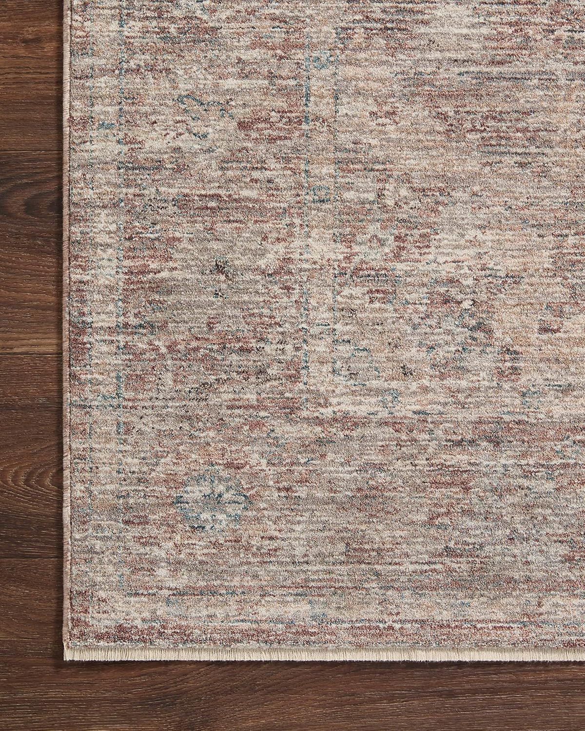 Loloi Magnolia Home by Joanna Gaines x Millie Brick/Fog 7'-10" x 10' Area Rug