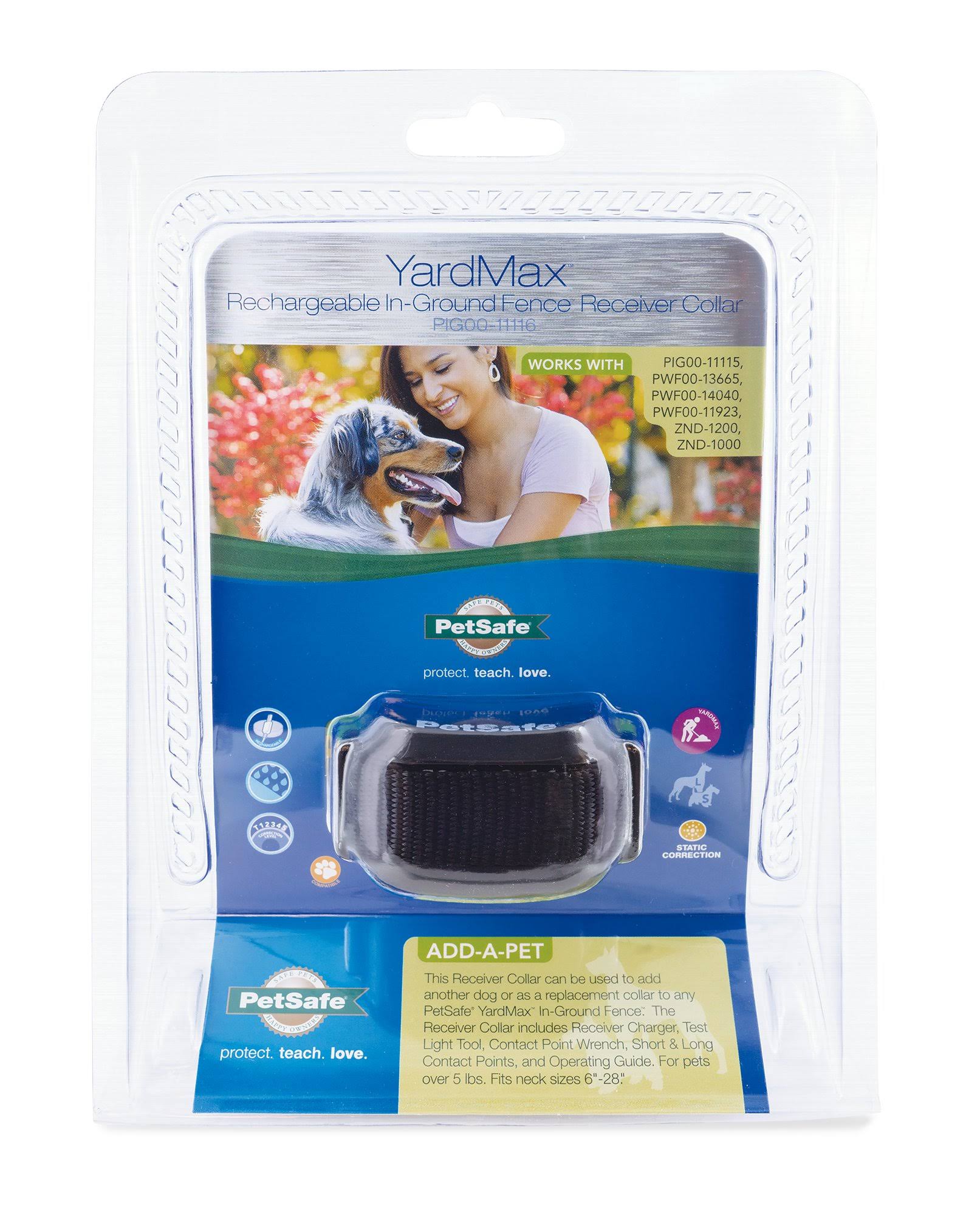 PetSafe YardMax Rechargeable In-Ground Fence Receiver Collar