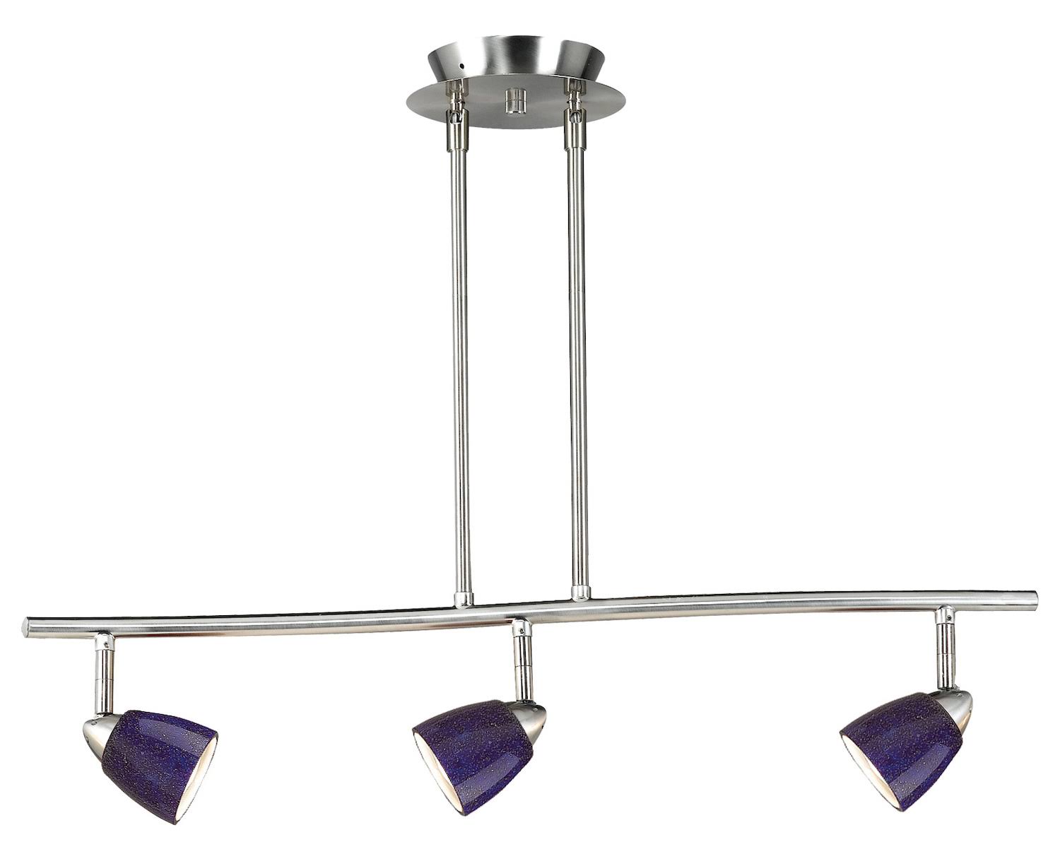 Cal Lighting - SL-954-3-BS/BLS - Serpentine - Three Light Track