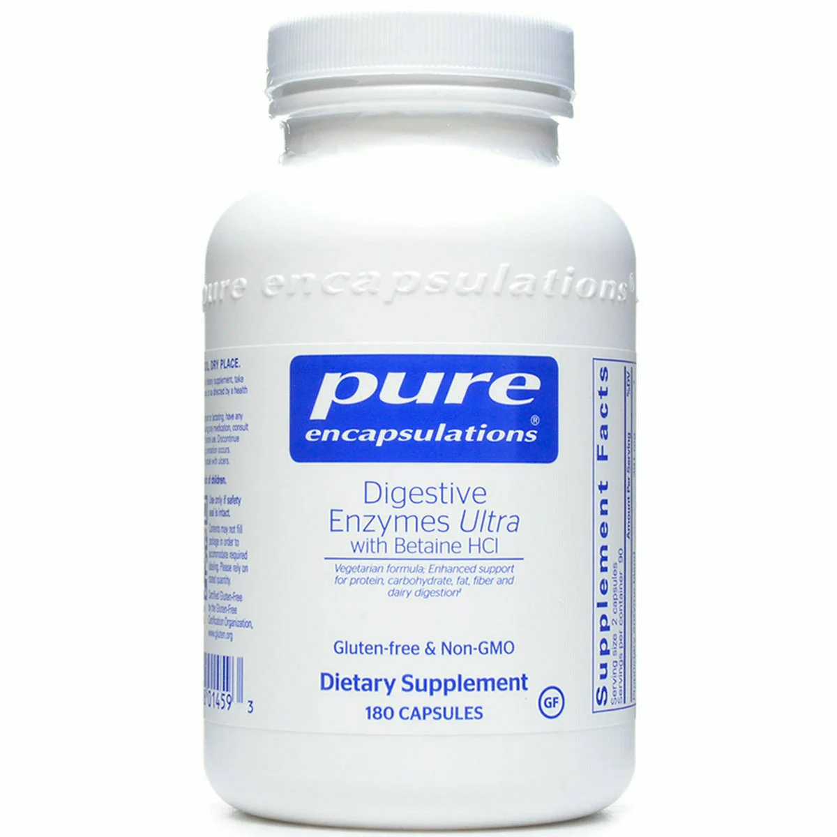 Digestive Enzymes Ultra w/ HCl by Pure Encapsulations - Kansas Nuitrition - HNZSDS