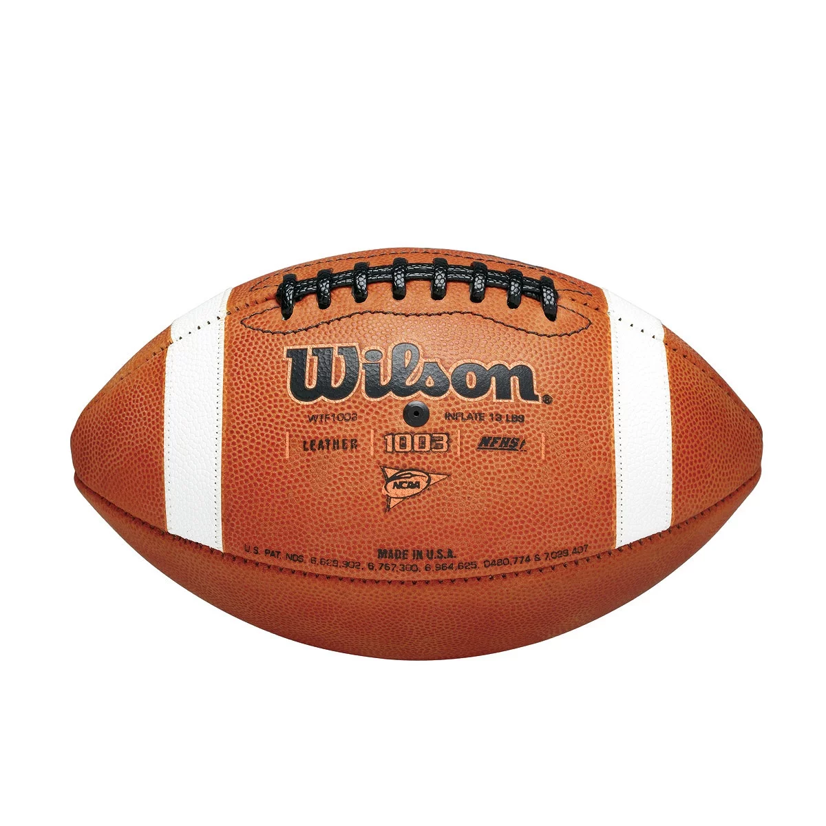 Wilson GST 1003 Official Size Leather Game Football