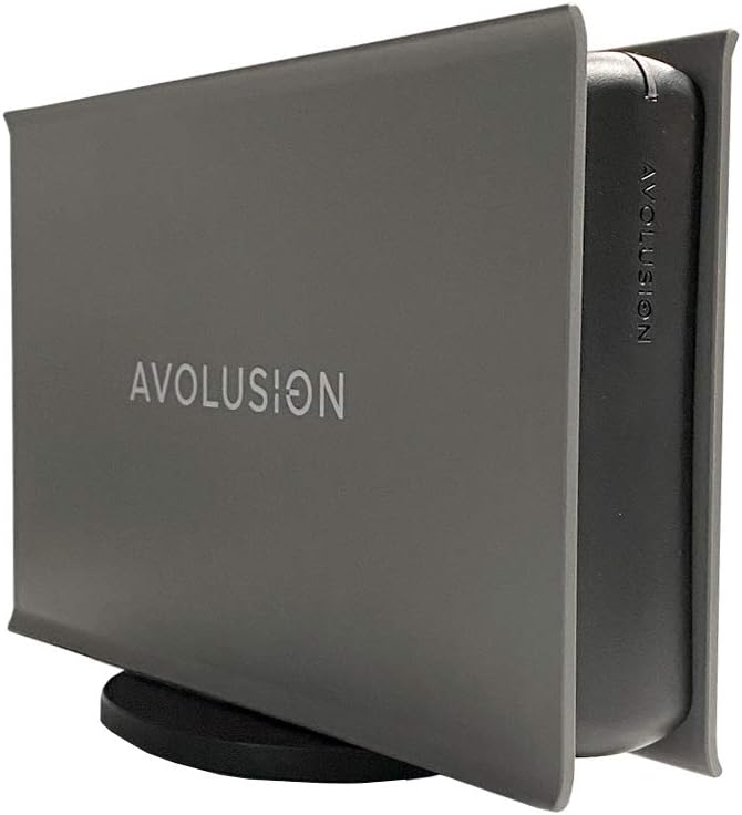 Avolusion PRO-5X Series 8TB USB 3.0 External Gaming Hard Drive Works for PS4 Original, Slim & Pro (Grey)