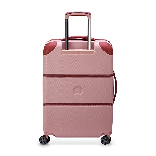 DELSEY PARIS Chatelet Air 2.0 Hardside Luggage with Spinner Wheels, Angora, Checked-Large 28 Inch
