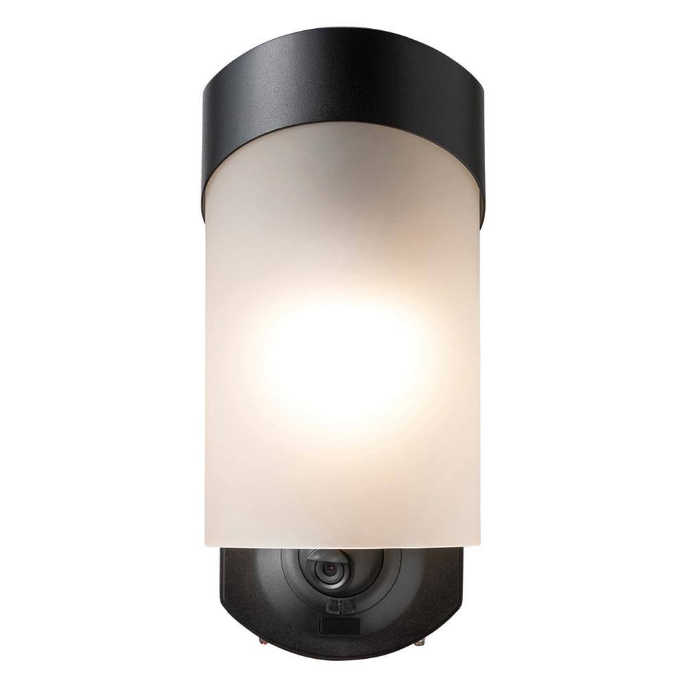 Maximus Camera Porch Light, HD Camera with Siren Alarm, Smart Motion Detection - Bronze