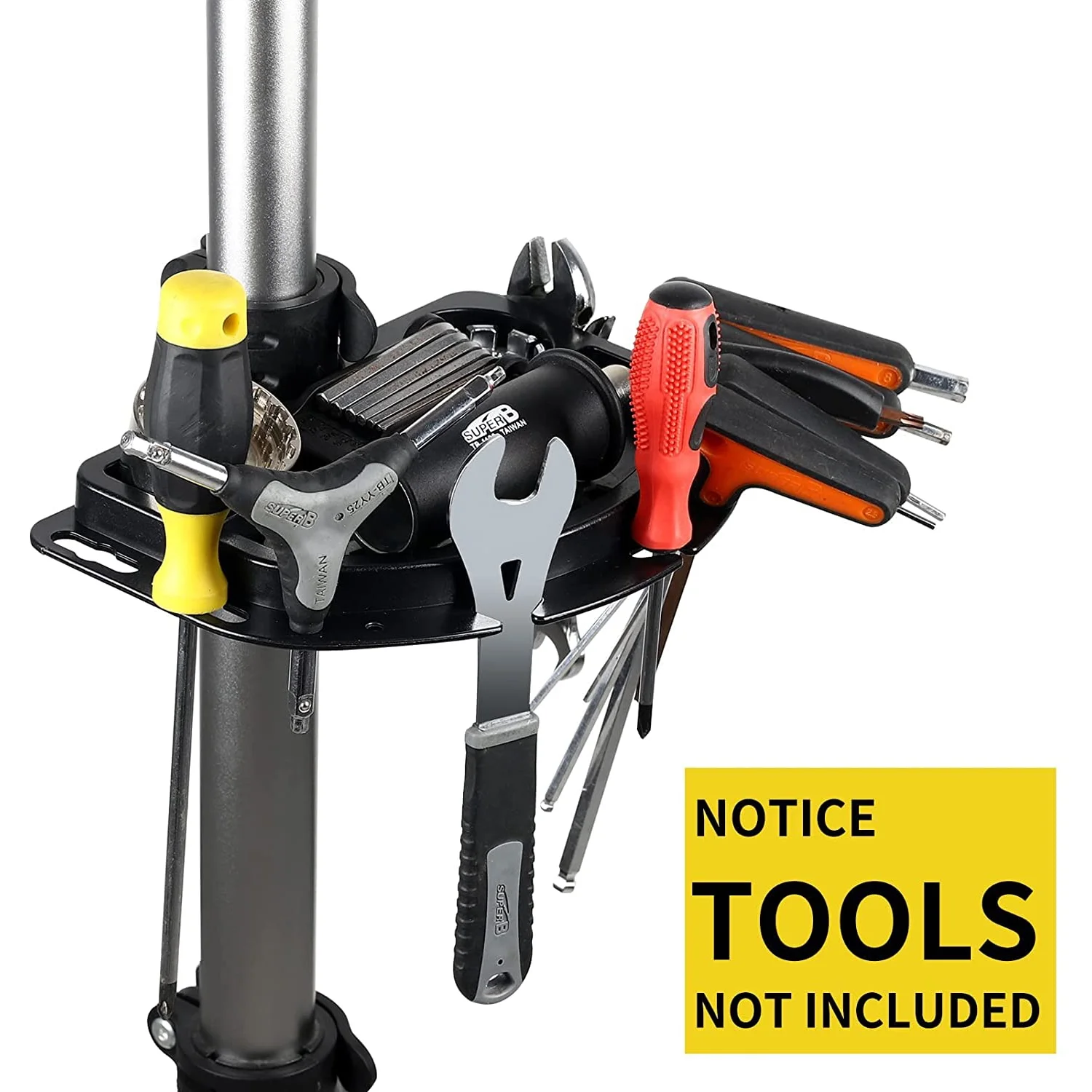 West Biking Adjustable Bike Repair Stand Bicycle Workstand with Tool Tray for Home Bicycle (Max 85 Lbs Load)