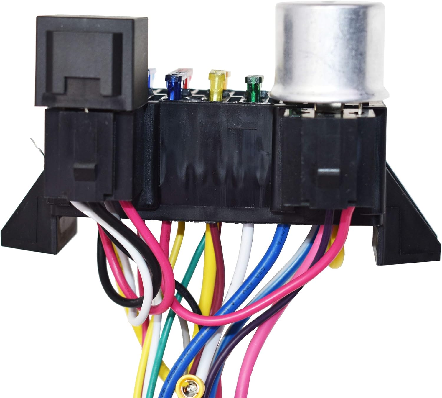 A-Team Performance - 12 Circuit Universal Wire Harness XL Wires - Compatible with Street Rods, Classic Cars, Hot Rods, Car or Truck Project Pack of 2