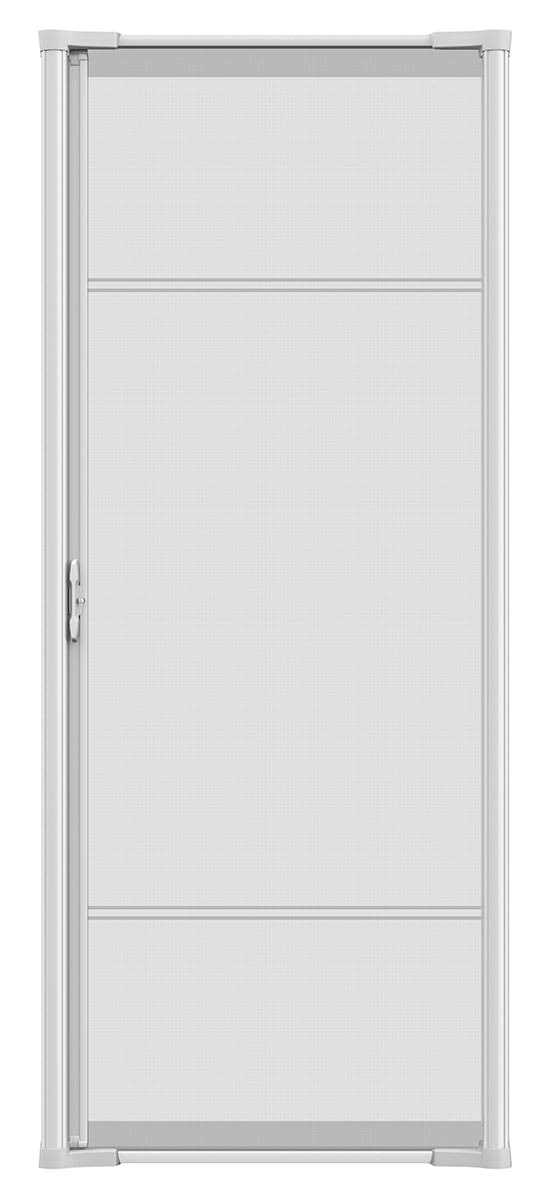 Genius Cool Single Retractable Door Screen-White