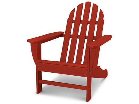 POLYWOOD Classic Adirondack Chair in Mahogany