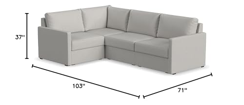 Flexsteel Flex Sectional, Taupe
