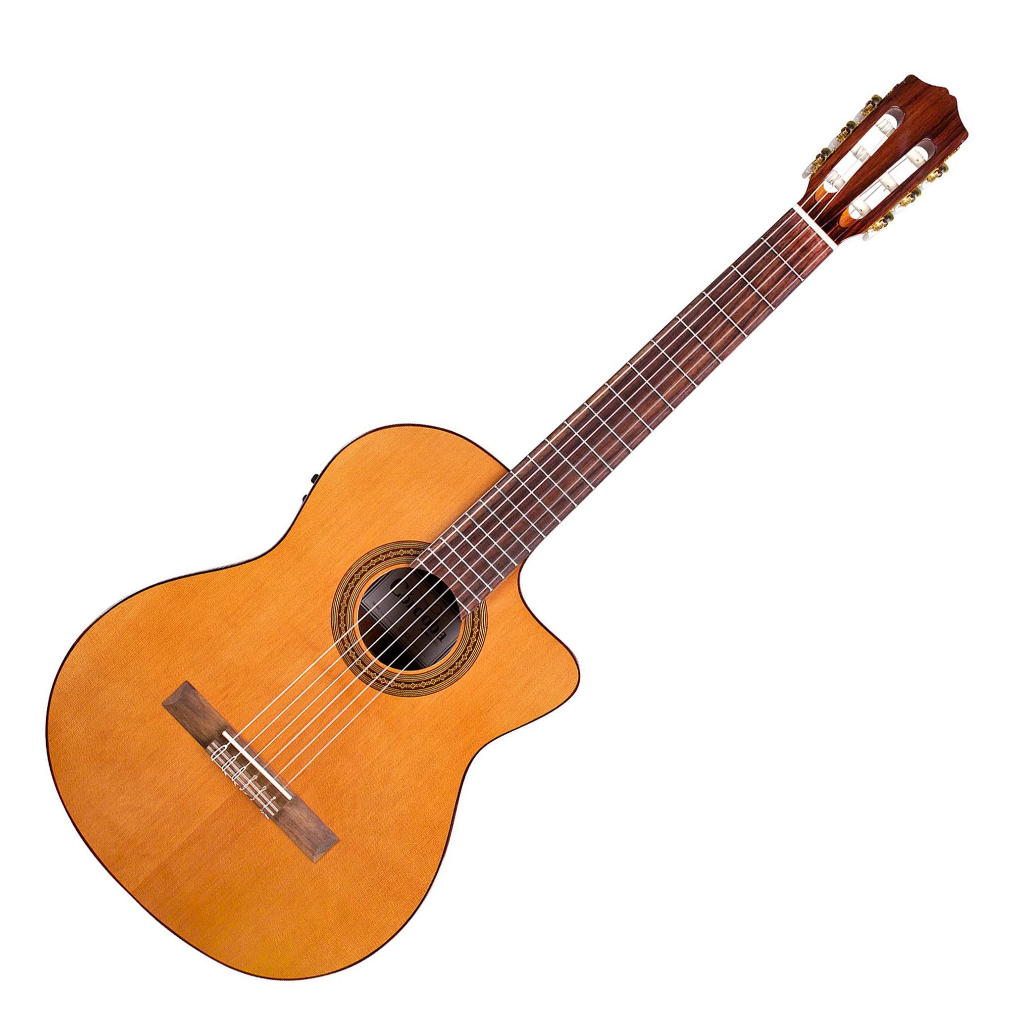 Cordoba Iberia C5CET Thinbody Classical Acoustic Electric Guitar, Cutaway, Natural