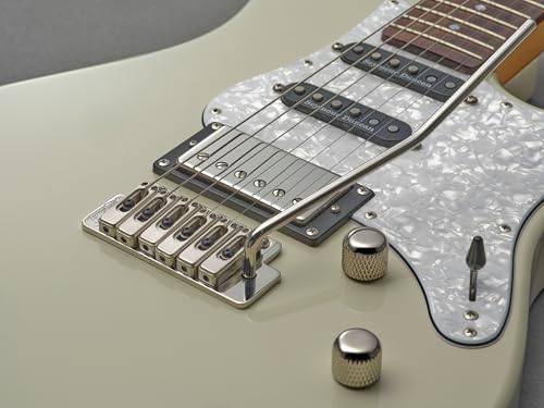 YAMAHA 6 String Solid-Body Electric Guitar, Right, Translucent Black, 612VII (PAC612VIIFM TBL)
