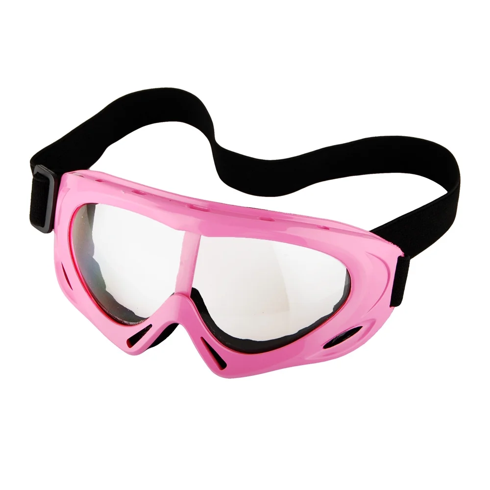 1Storm Youth Motocross Helmet Kids Motorcycle Bike Helmet HBOY Shark Pink + Goggles + MG Youth Pink Glove Bundle