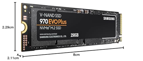 SAMSUNG 970 EVO Plus SSD 1TB NVMe M.2 Internal Solid State Drive w/ V-NAND Technology, Storage and Memory Expansion for Gaming, Graphics w/ Heat Control, Max Speed, MZ-V7S1T0B/AM