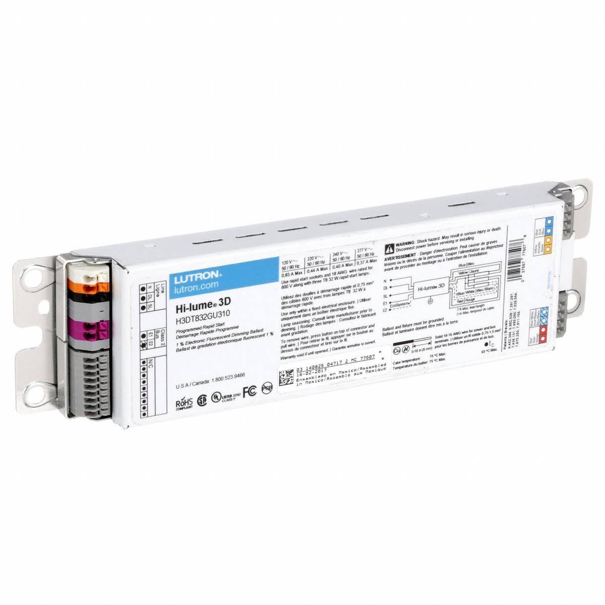 Ballast Lutron H3DT832GU310